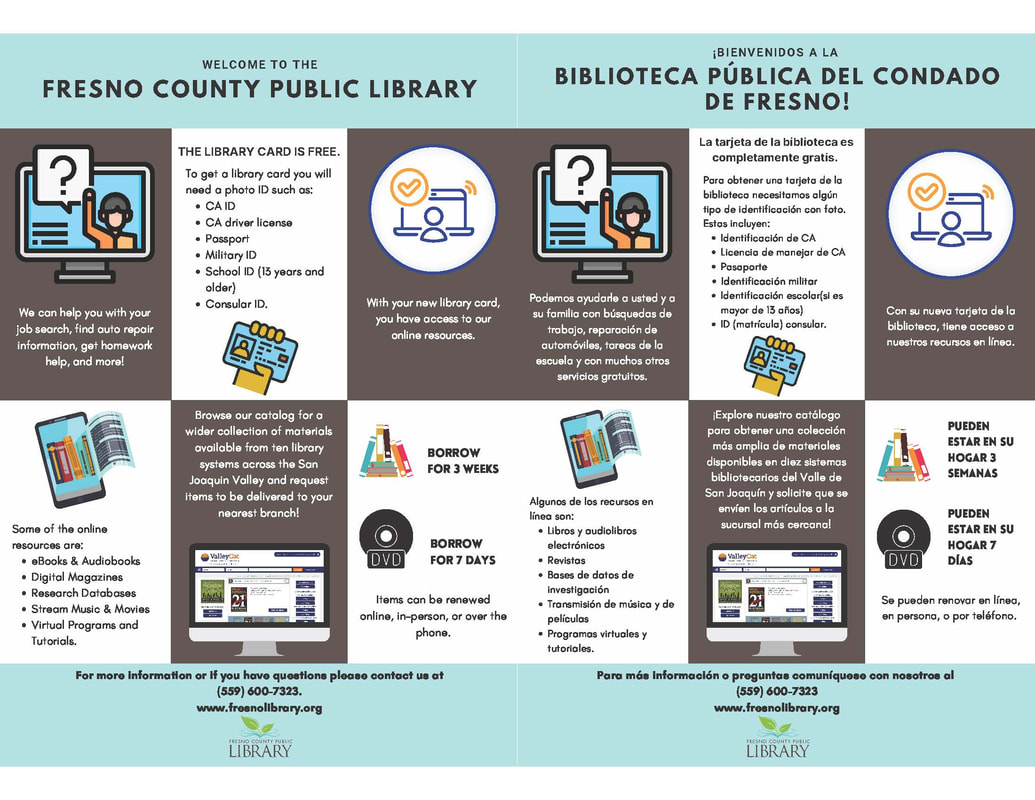 Fresno County Library Flyer